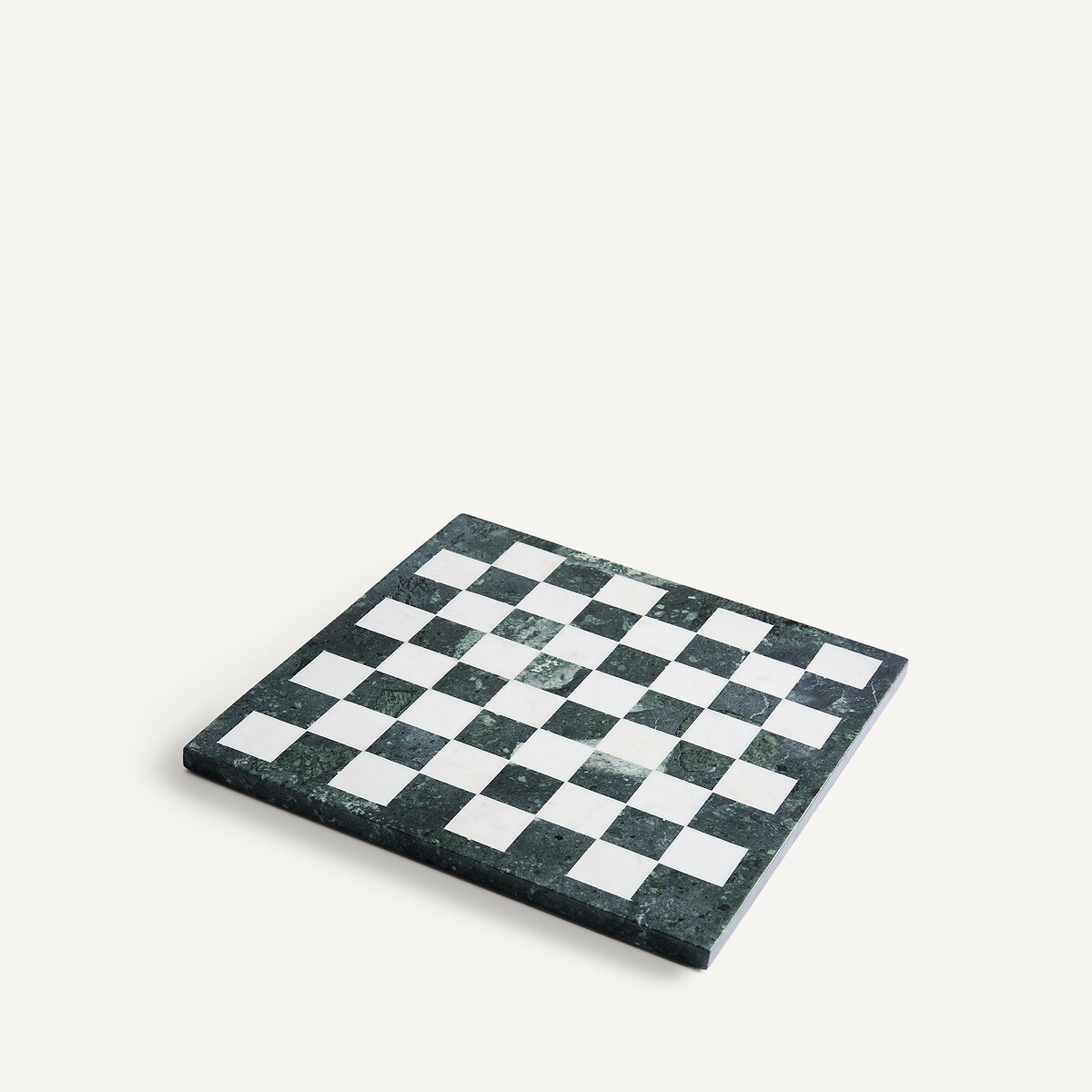 Jeu de dames en marbre, ANDROMA vert émeraude/blanc, AM.PM