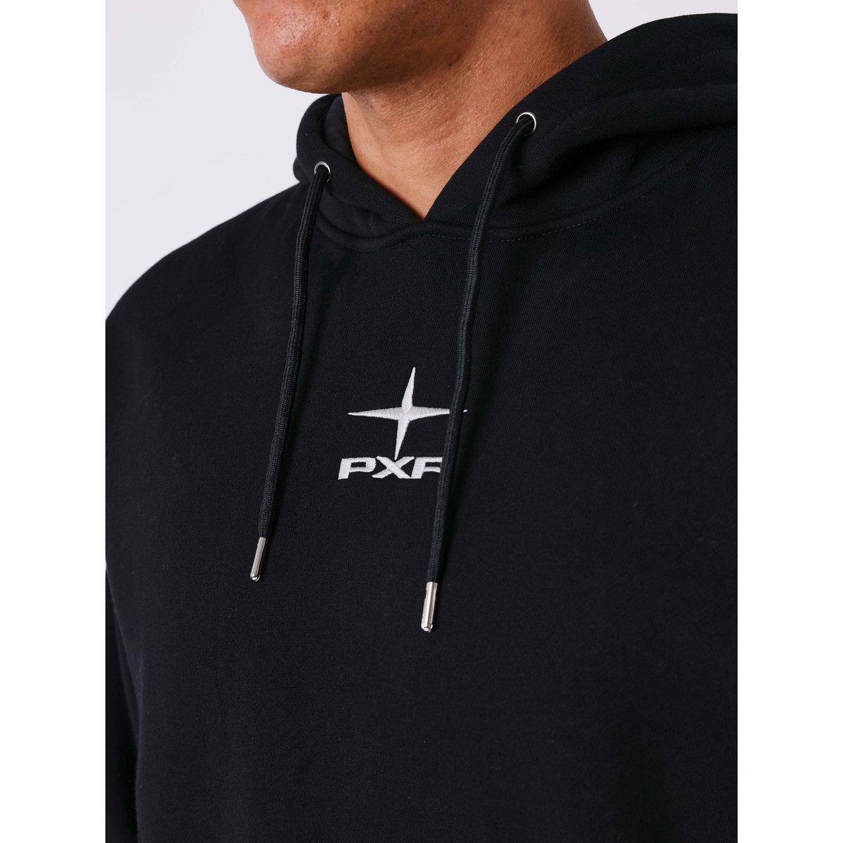 Sweat à capuche Faucon égyptien noir, PROJECT X