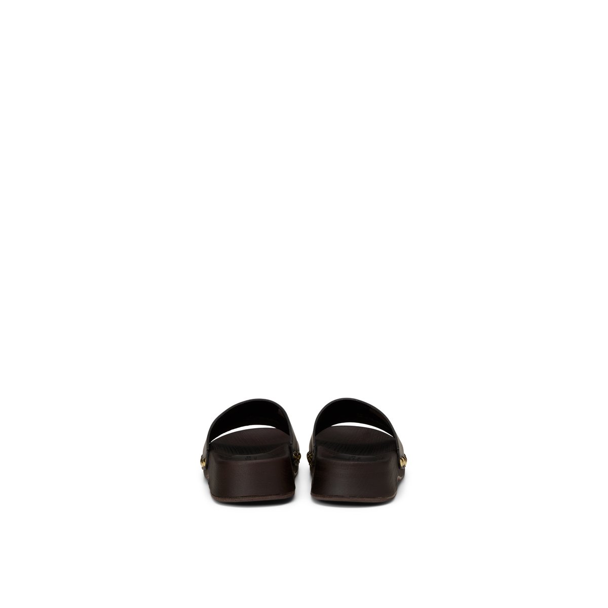 Pantolette modèle Mary en cuir de vache de haute qualité schwarz, MARC O'POLO