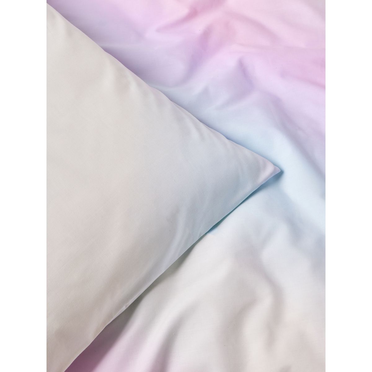 Parure de lit imprimée en polycoton ombre arc-en-ciel, NEXT