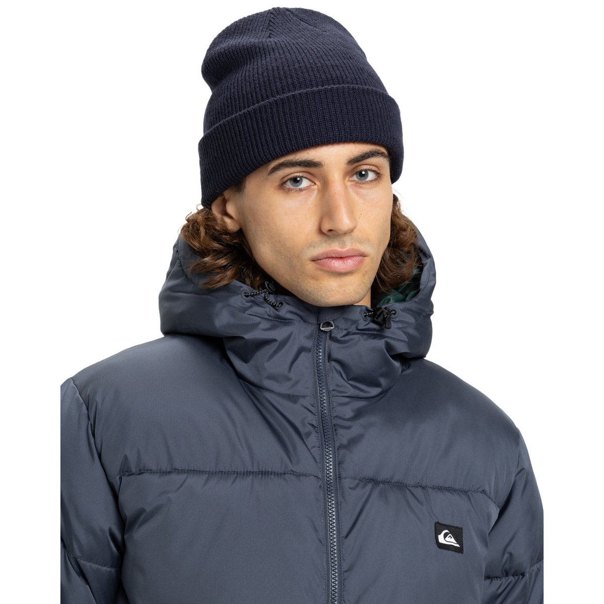 Doudoune à capuche COLD DAYS noir india ink, QUIKSILVER