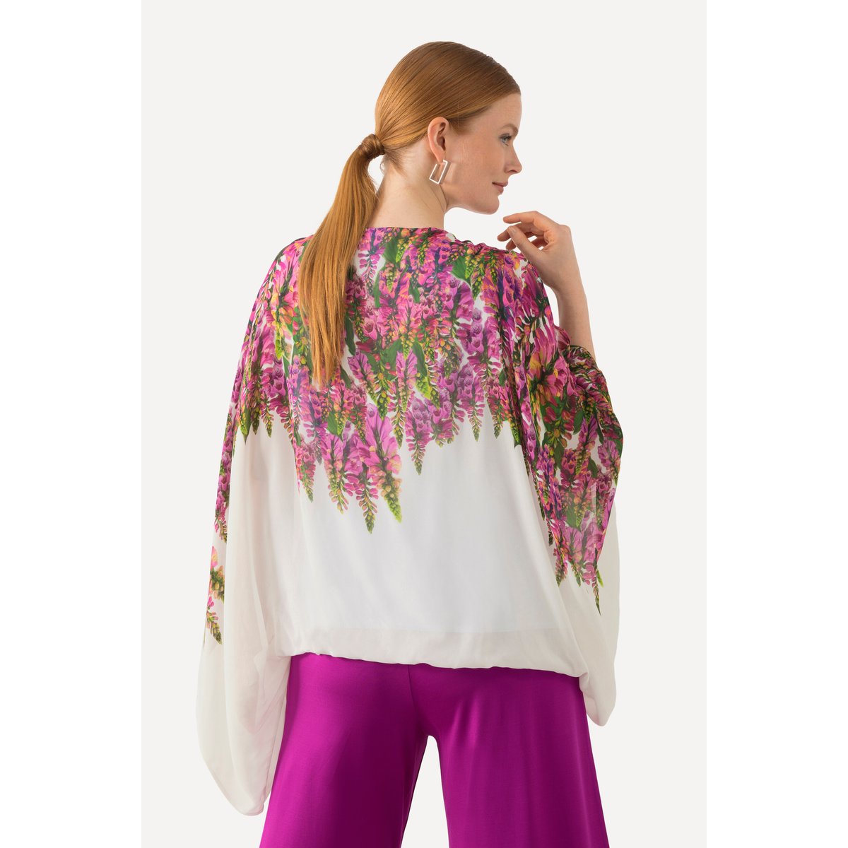 Blouse doublée blanc neige, ULLA POPKEN