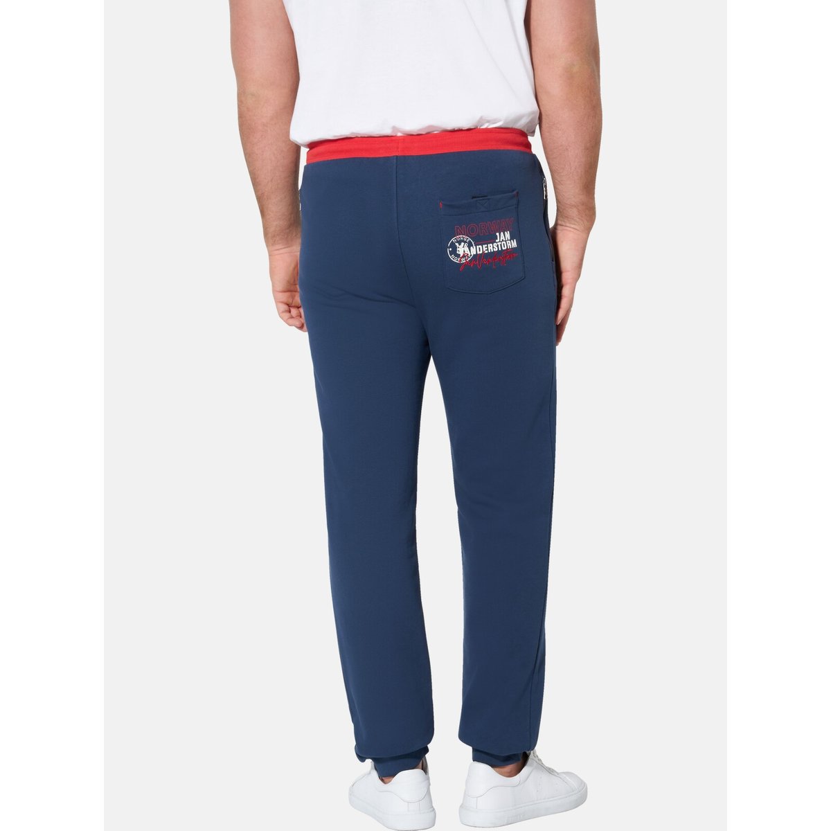 Pantalon de jogging SVENNING bleu foncé, JAN VANDERSTORM