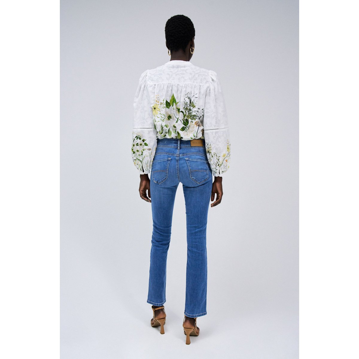 JEAN SECRET PUSH IN SLIM bleu, SALSA JEANS