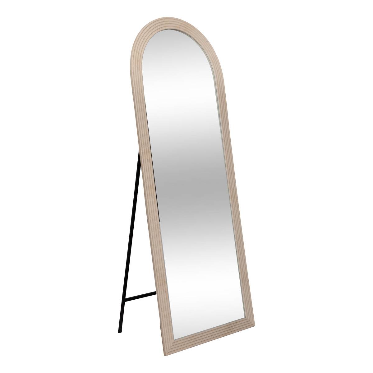 Miroir sur pied HELOIS beige, ATMOSPHERA