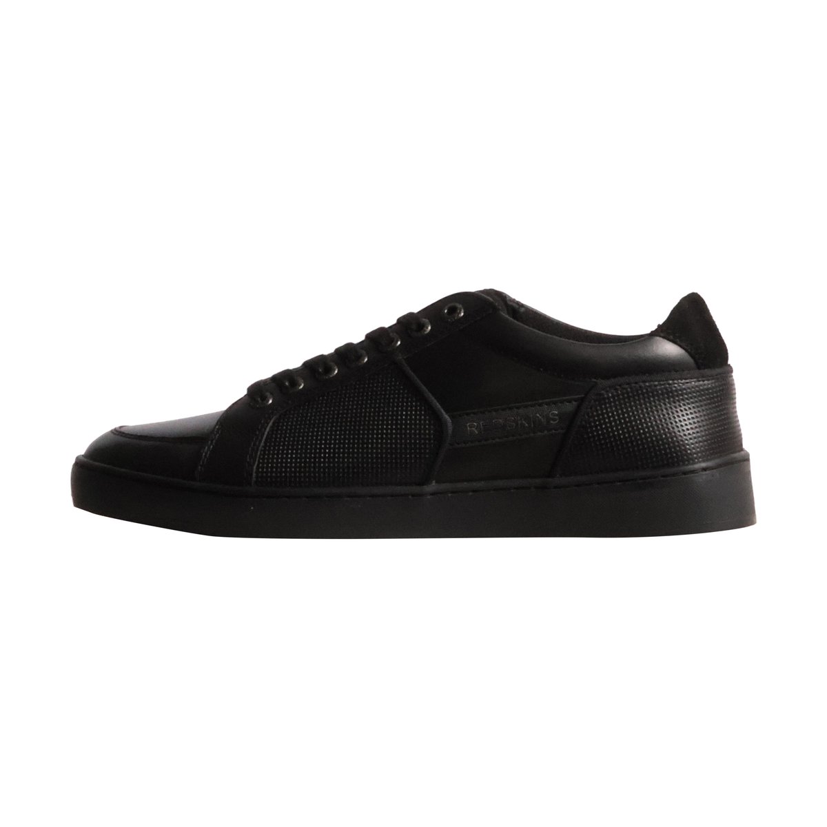 Basket Cuir Mikado noir/noir, REDSKINS