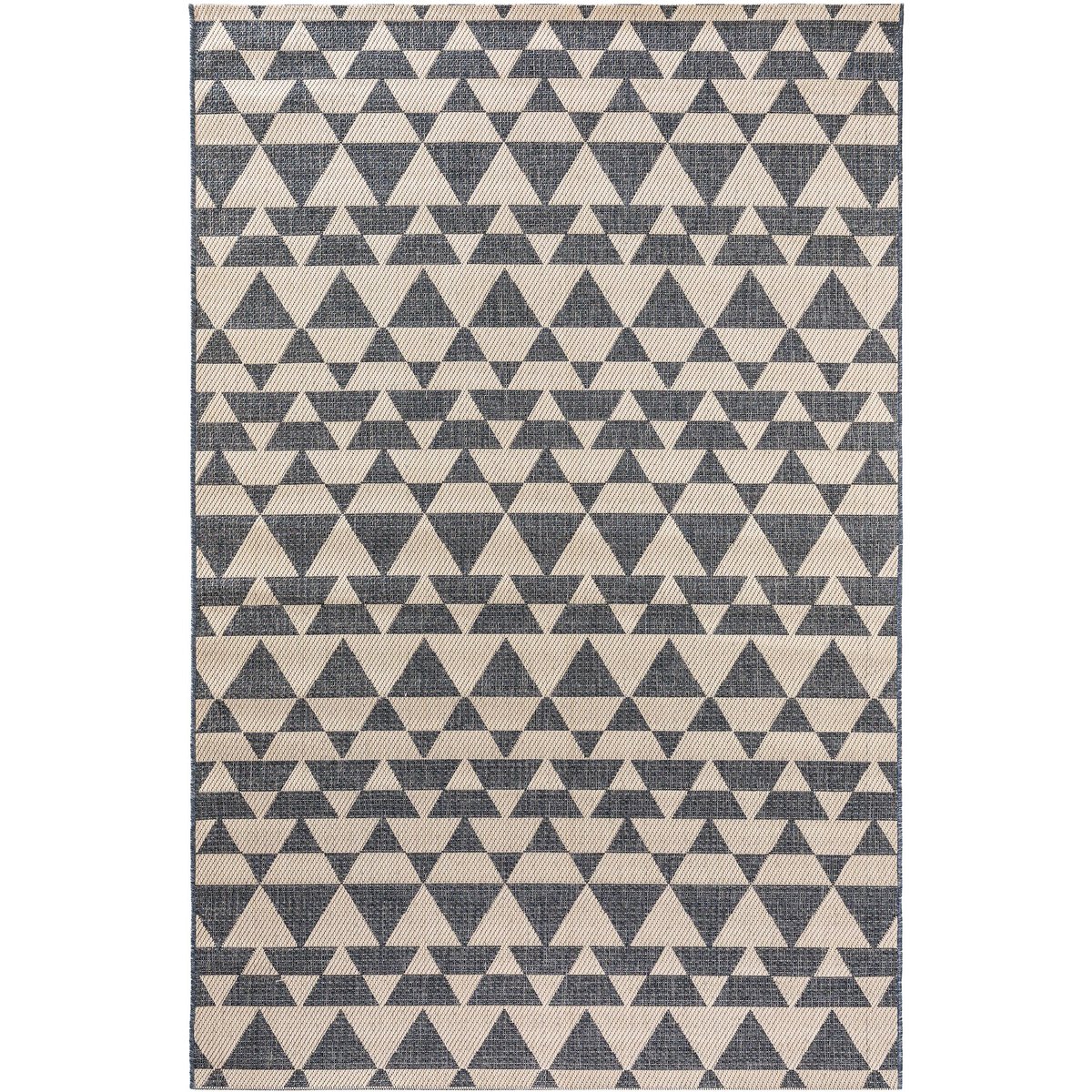 Tapis d'extérieur & intérieur RIVER beige/bleu, BENUTA 