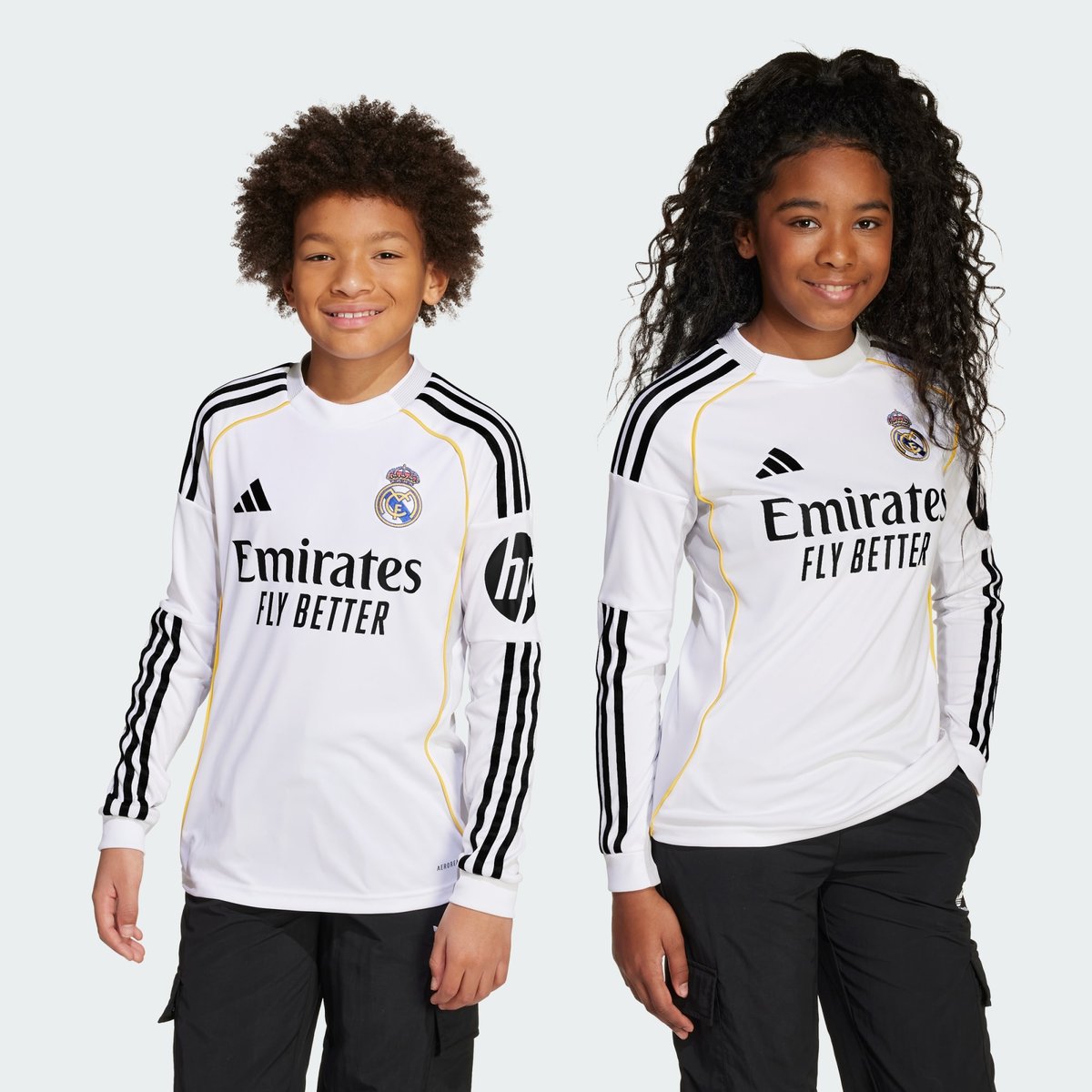 Maillot Domicile Manches Longues Real Madrid 25/26 Enfants Maillot Domicile Manches Longues Real Madrid 25/26 Enfants white, adidas Performance