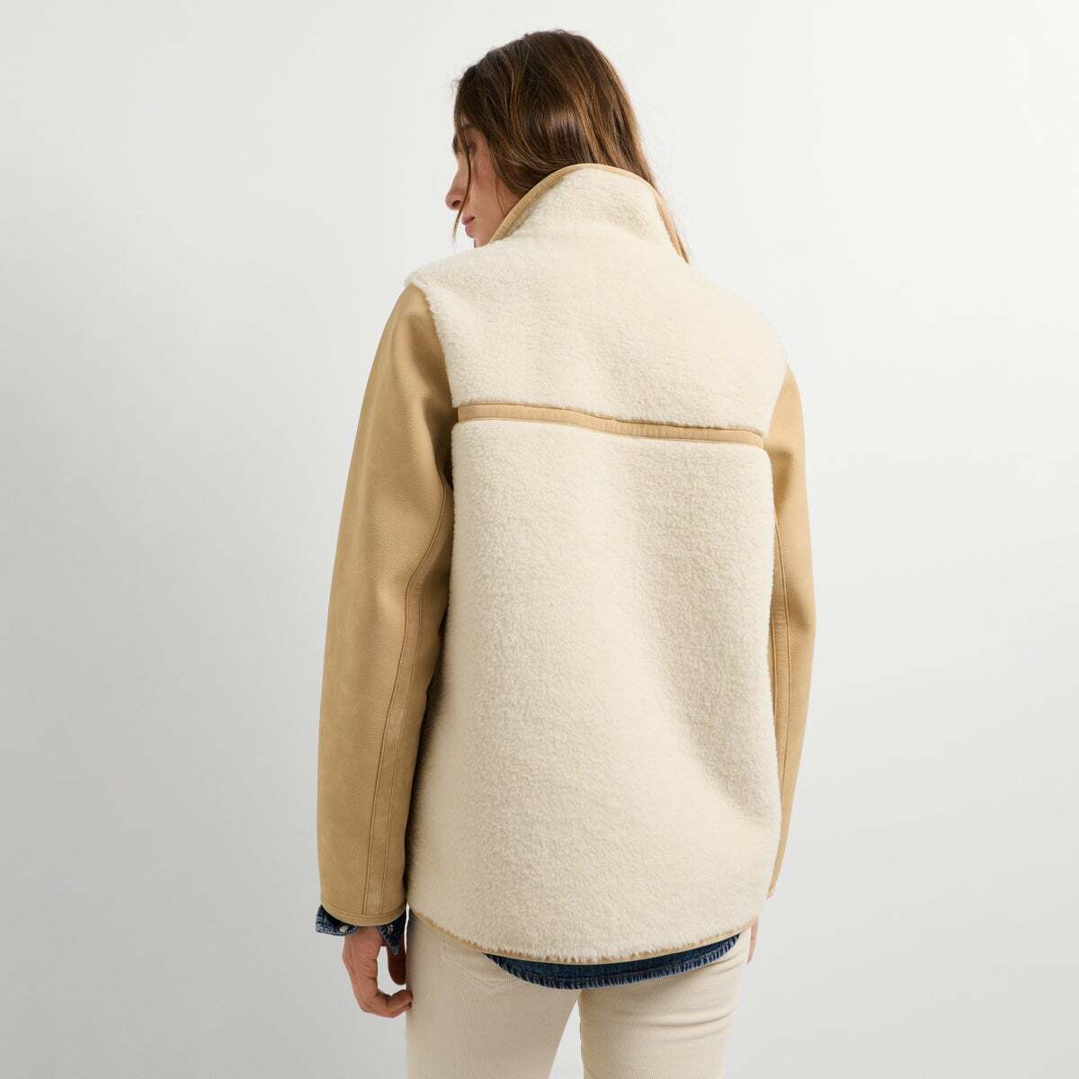 Bottines En Daim blanche mousse, PEPE JEANS