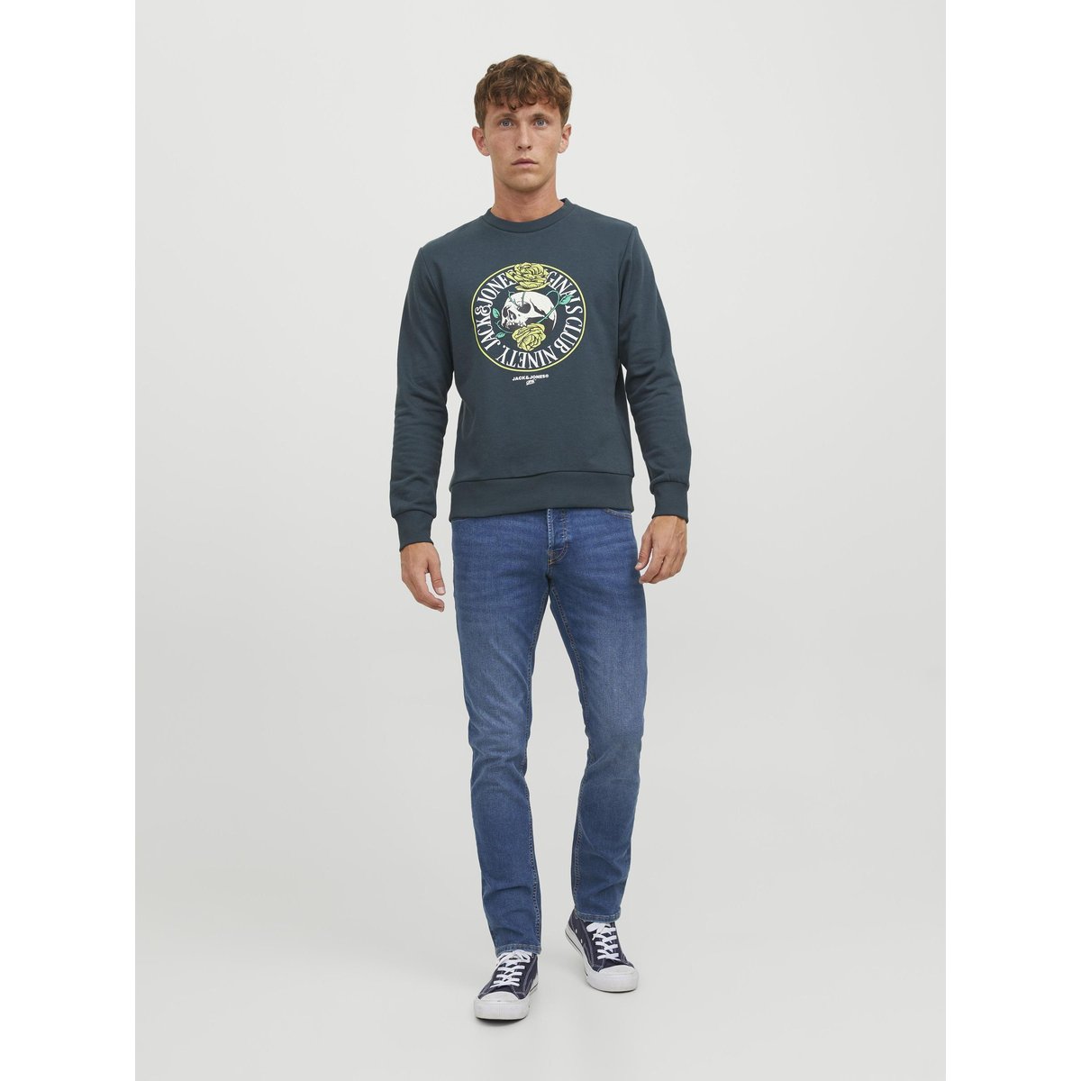 Jean Slim blue denim, JACK & JONES