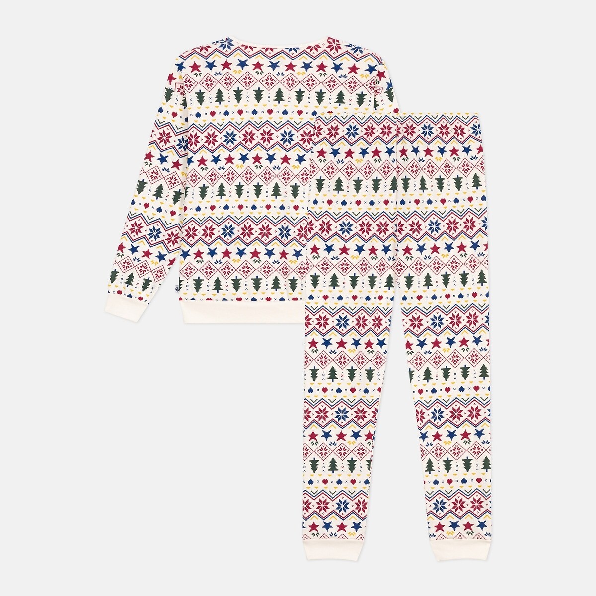 Christmas Print Pyjamas star print, PETIT BATEAU