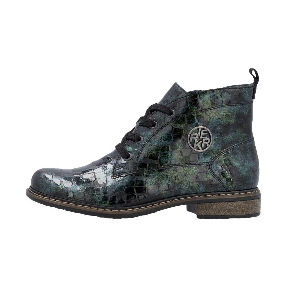 Bottine à Lacets multicolor, RIEKER