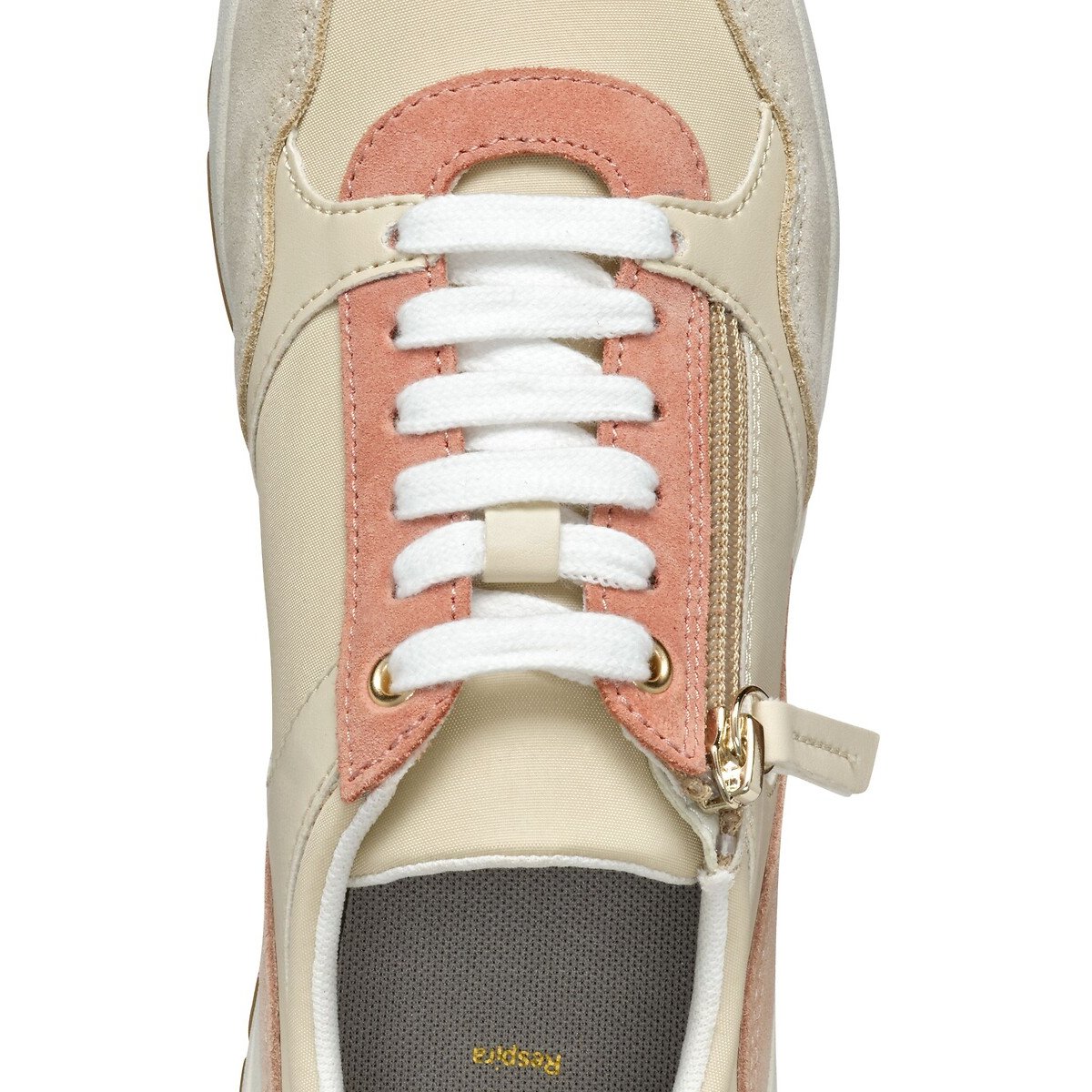 Bulmya Zipped Breathable Trainers taupe, GEOX