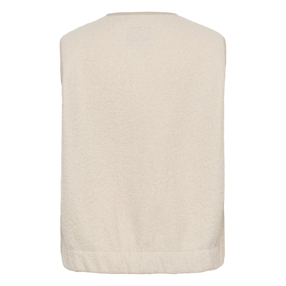Manteau blanc whisper white melange, KAFFE CURVE