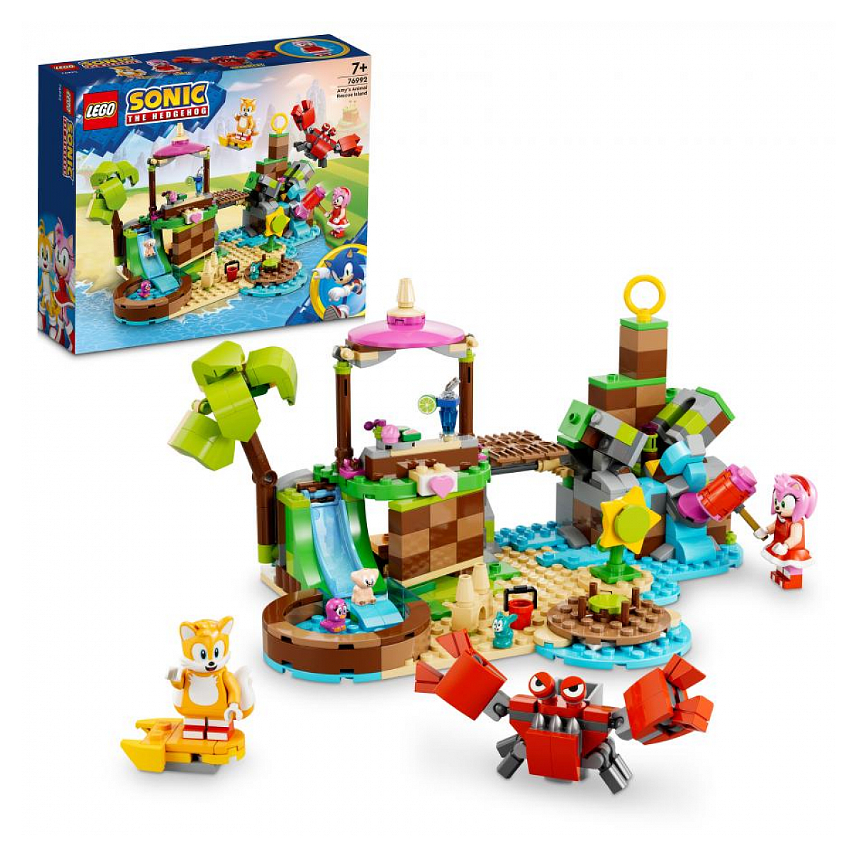 76992 L ile de sauvetage des animaux d Amy ® couleur unique, LEGO