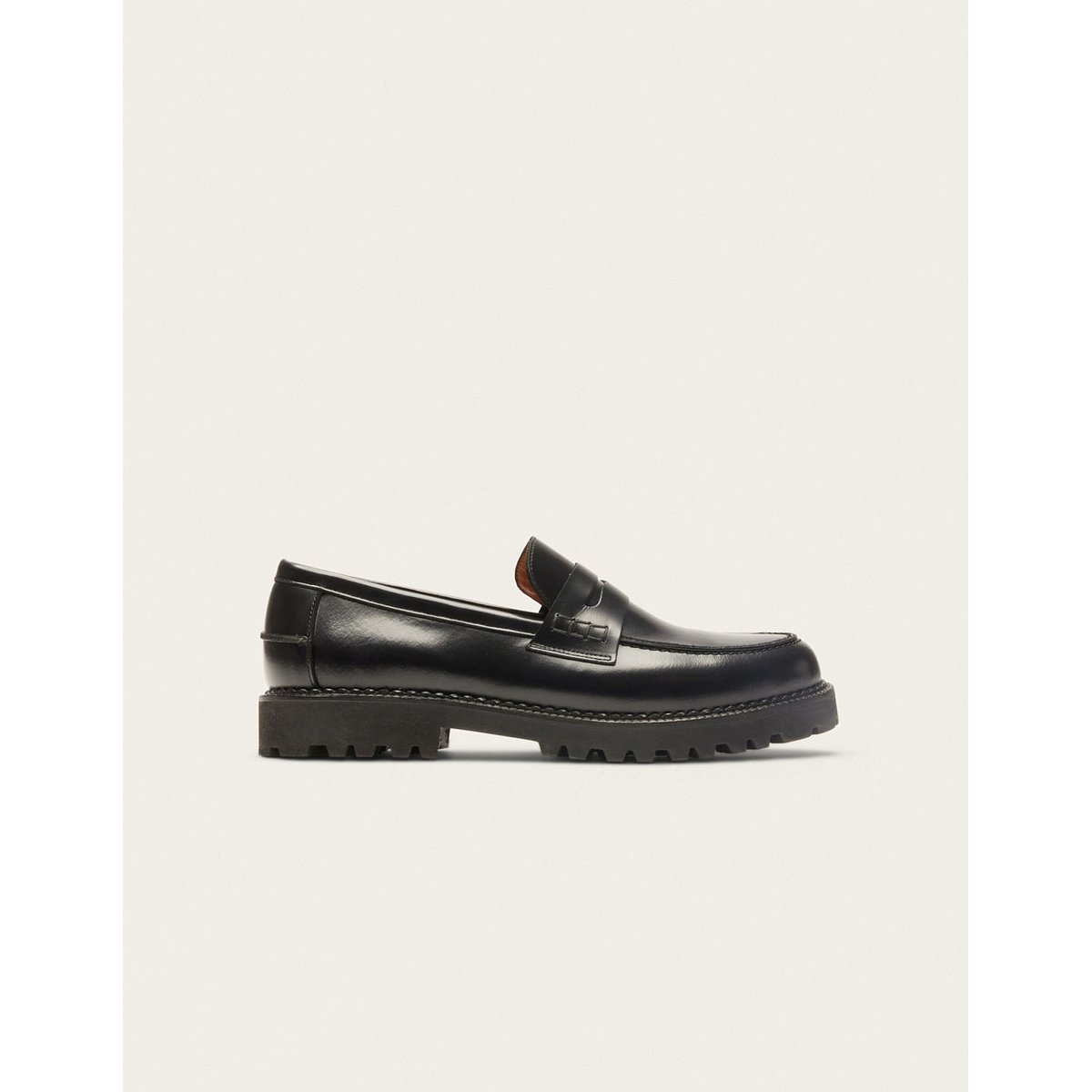 Mocassins ELLIOT noir, ODAJE