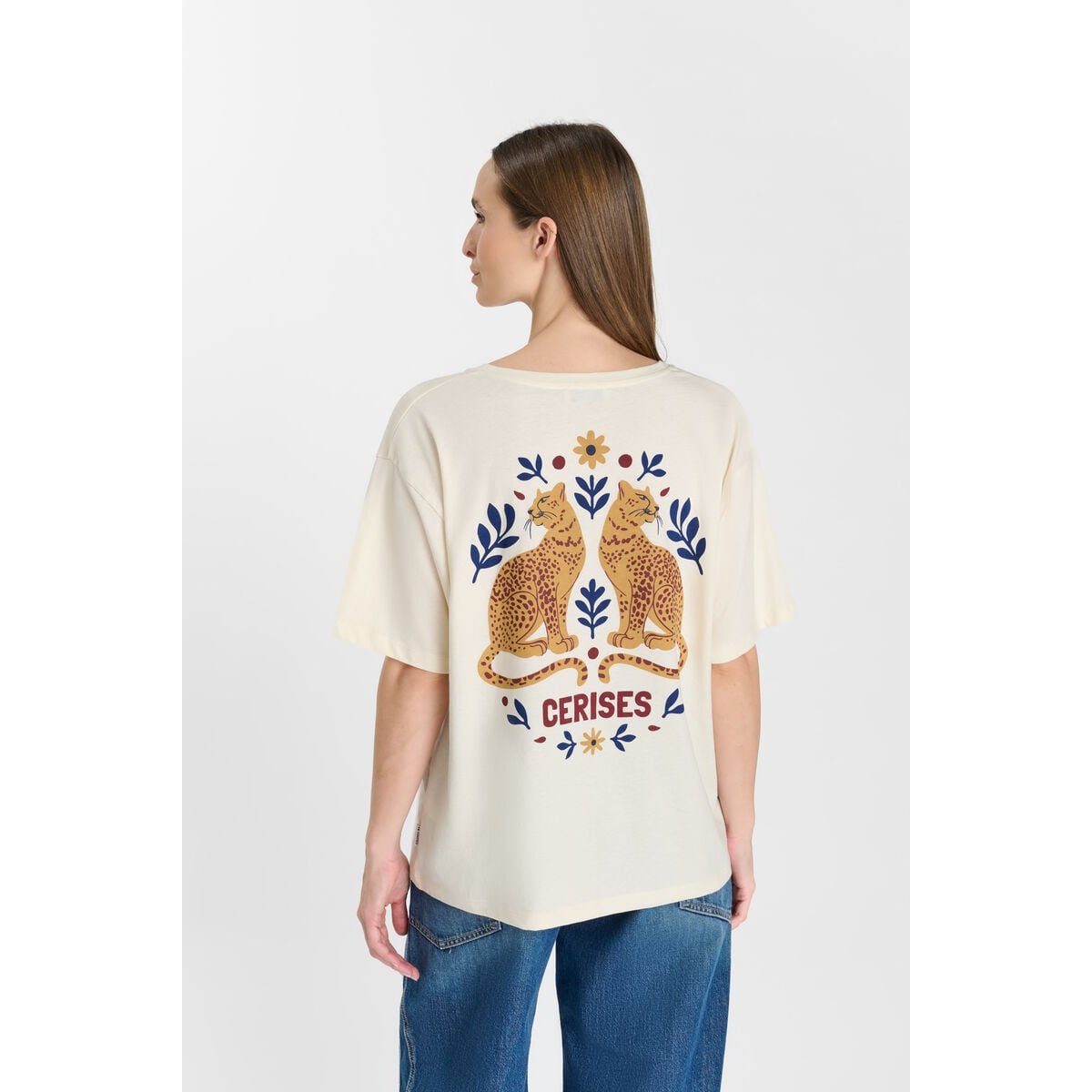 Tee-Shirt AKO oat, LE TEMPS DES CERISES