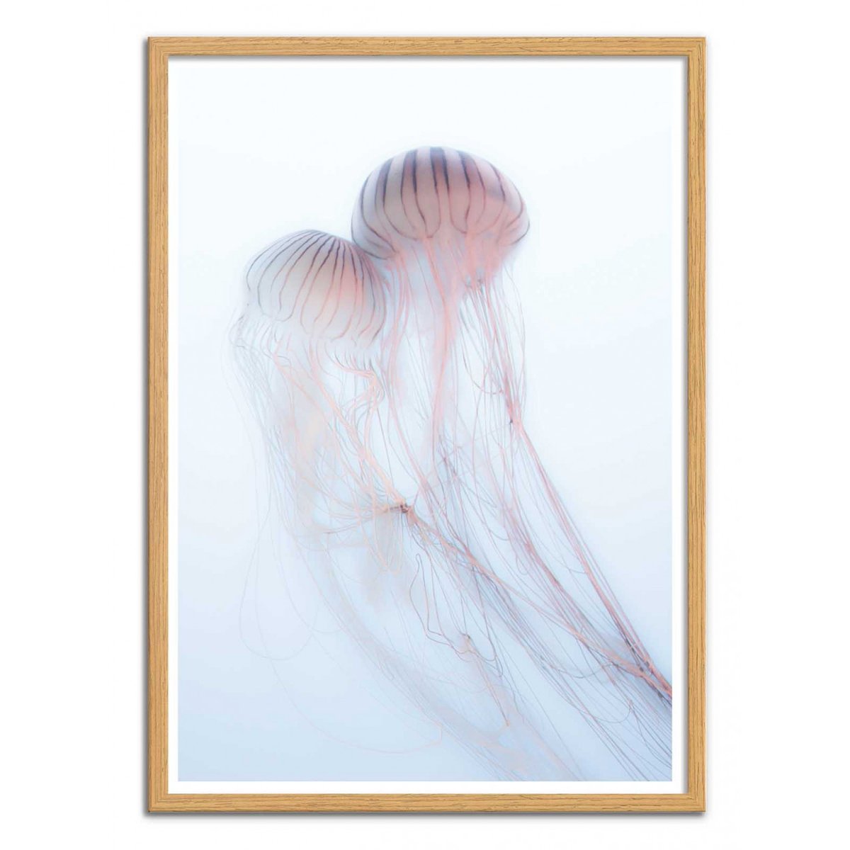 Affiche d’art et cadre noir 30 x 40 cm - Lovers - Takeshi  Marumoto affiche d'art, WALL EDITIONS