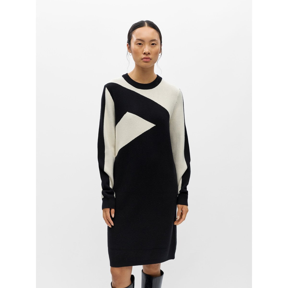 Robe En Maille noir - black1, OBJECT