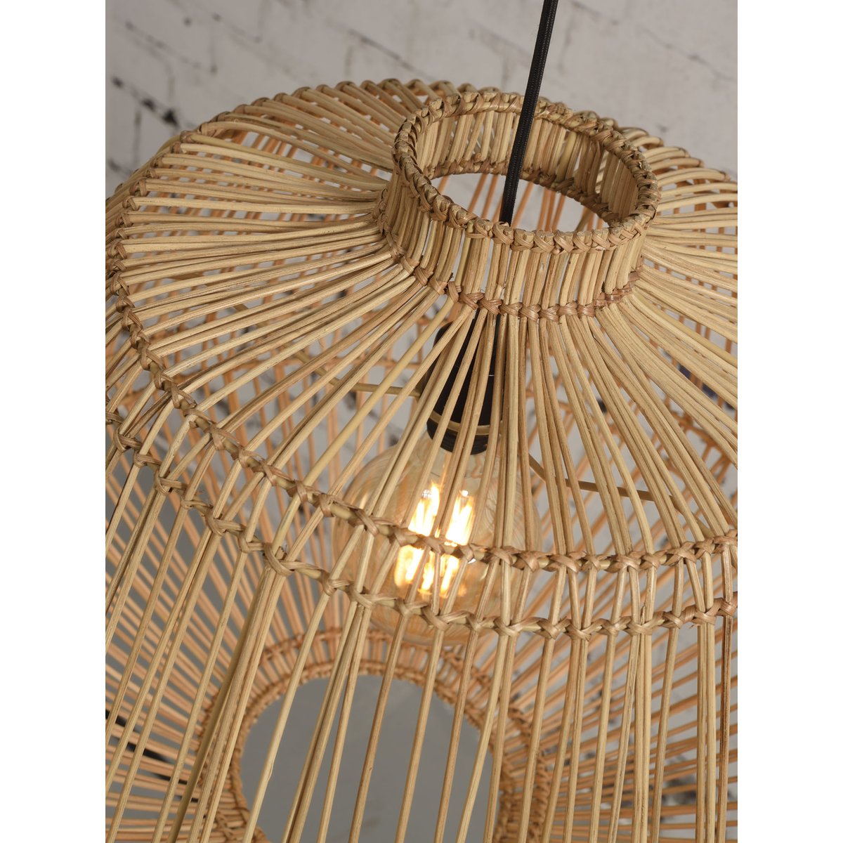 Suspension Rotan MADAGASCAR naturel, GOOD & MOJO