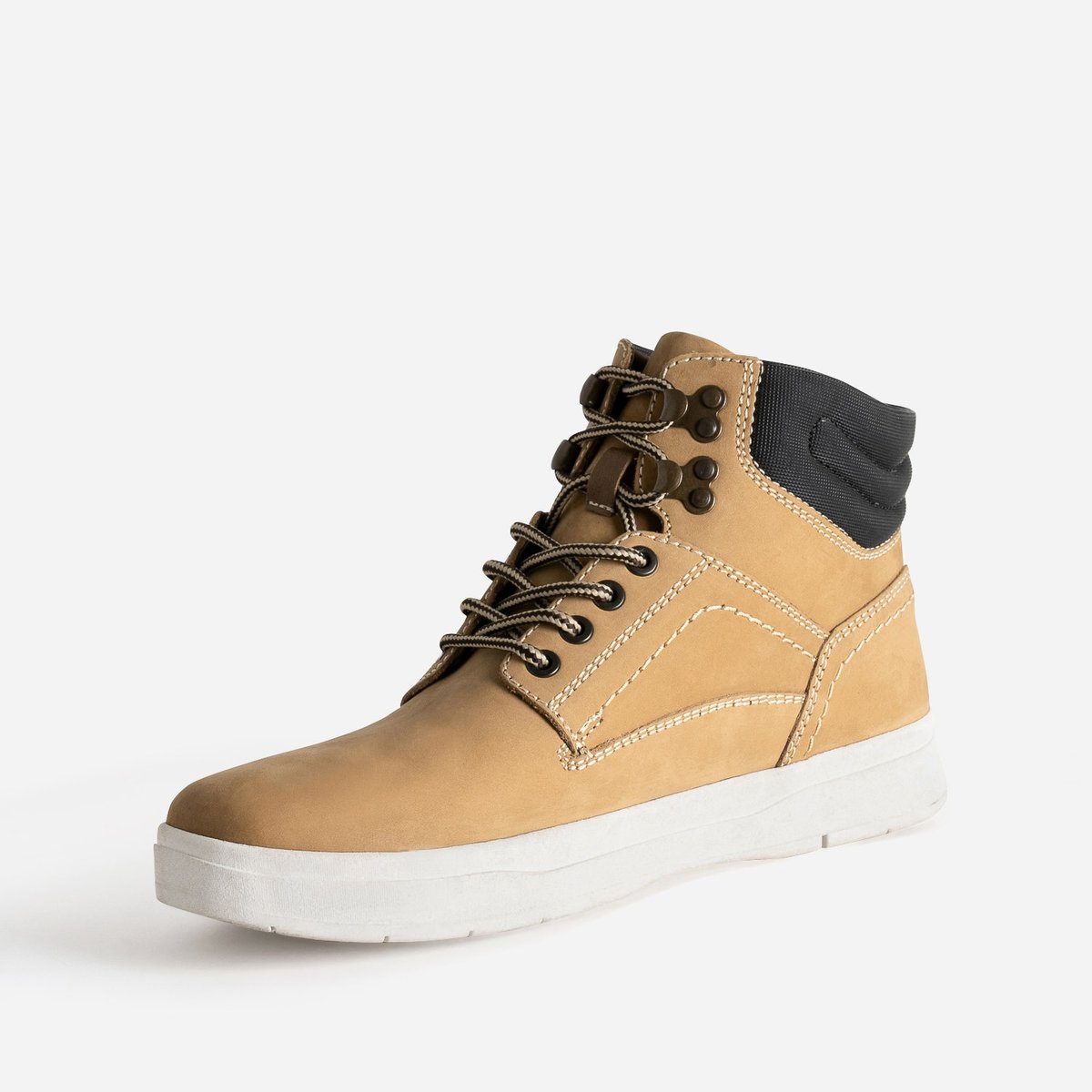 Basket en cuir DRYS camel, ERAM