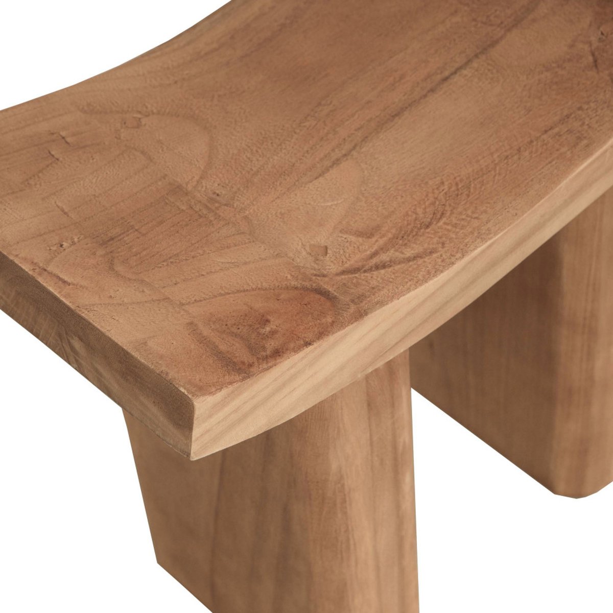 Tabouret en bois design H45cm- JAPAN bois clair, WOOOD