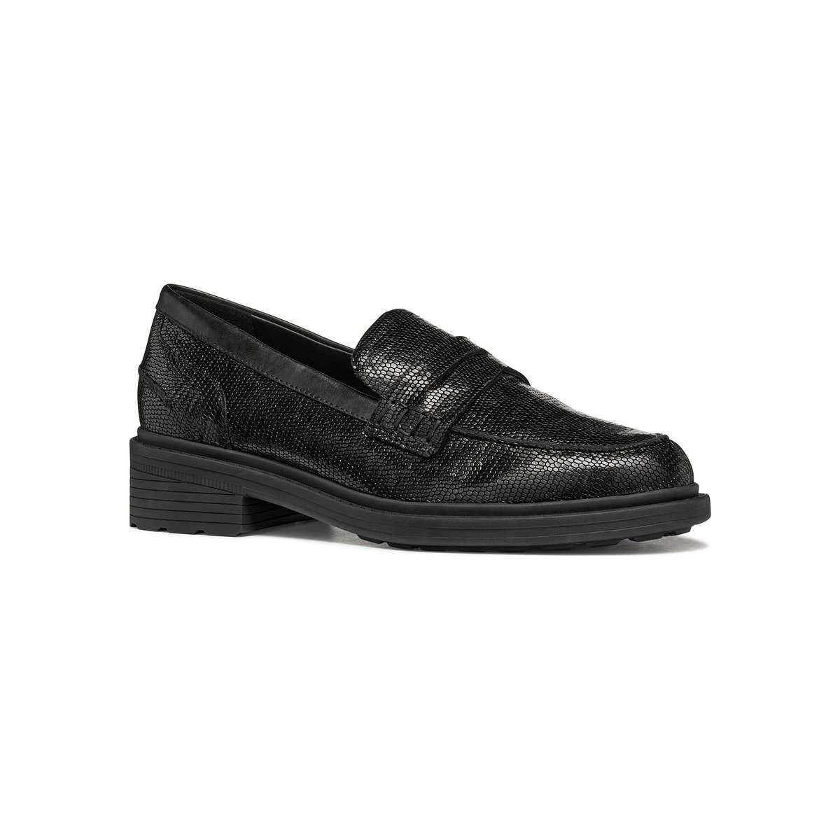 Mocassins D WALK PLEASURE B noir, GEOX
