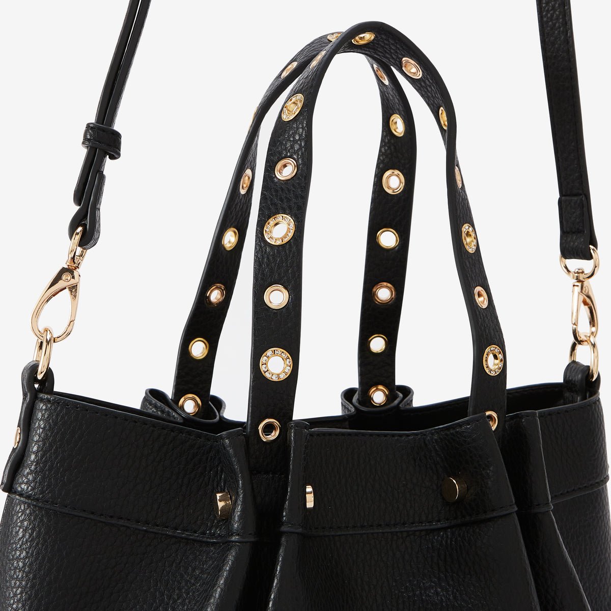 Sac shopper Rogers noir,doré, LOLLIPOPS