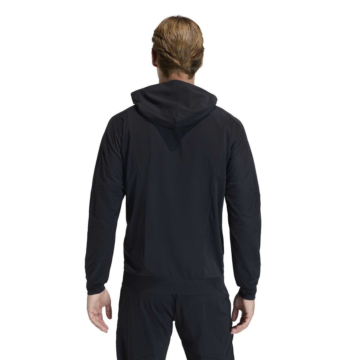 D4T Workout Zip-Up Hoodie black, adidas Performance