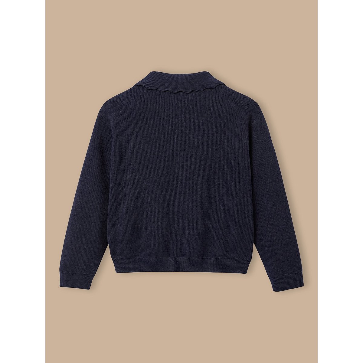 Pull MILANo col polo marine, CYRILLUS