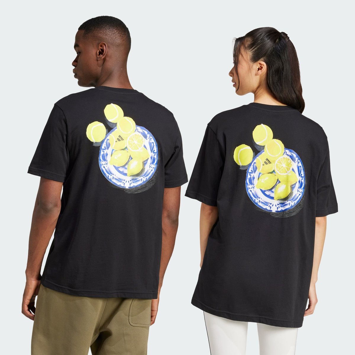 T-shirt graphique Lounge Still Life Lemons black, ADIDAS SPORTSWEAR