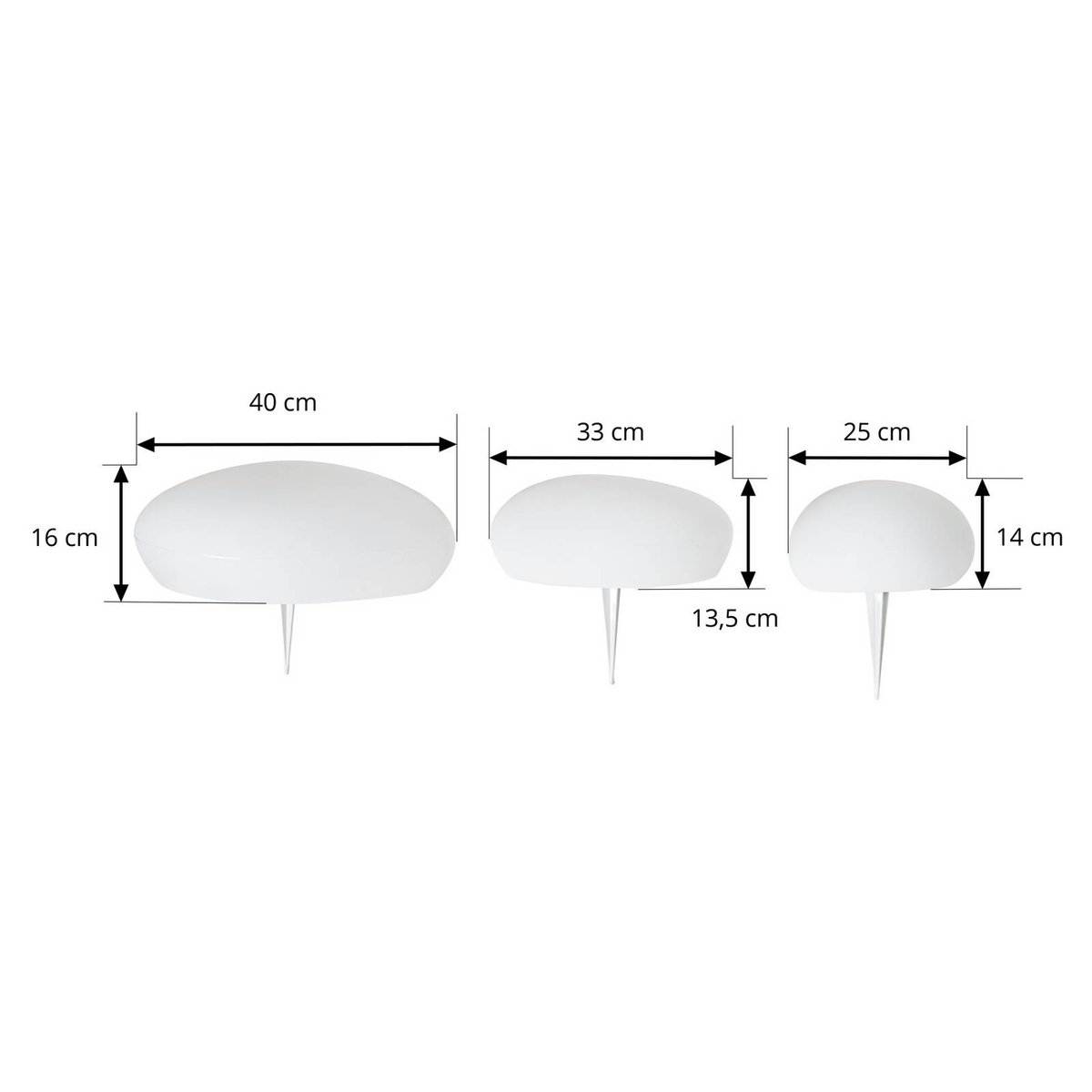 Lampe solaire moderneLED, Liedra blanc, LINDBY
