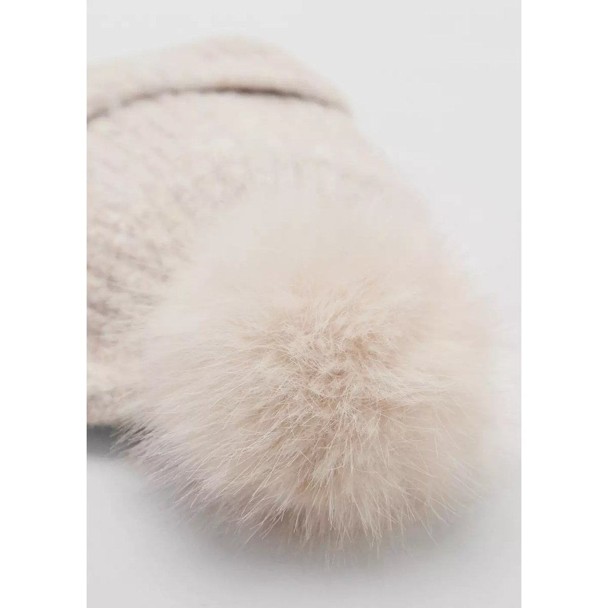 Bonnet pompon sable, MANGO KIDS