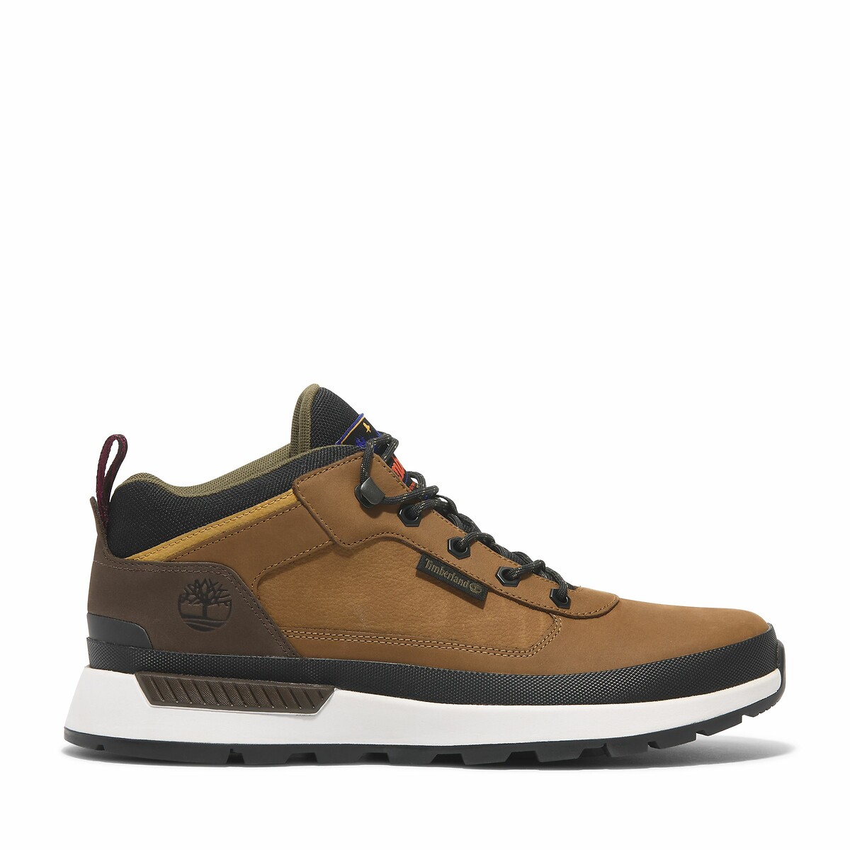 Baskets en cuir marron clair, TIMBERLAND
