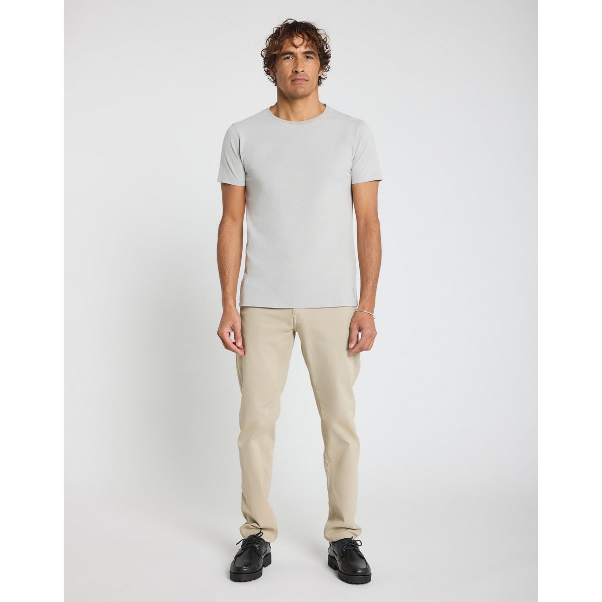 PANTALON CHINO GRAVEL beige, PULLIN