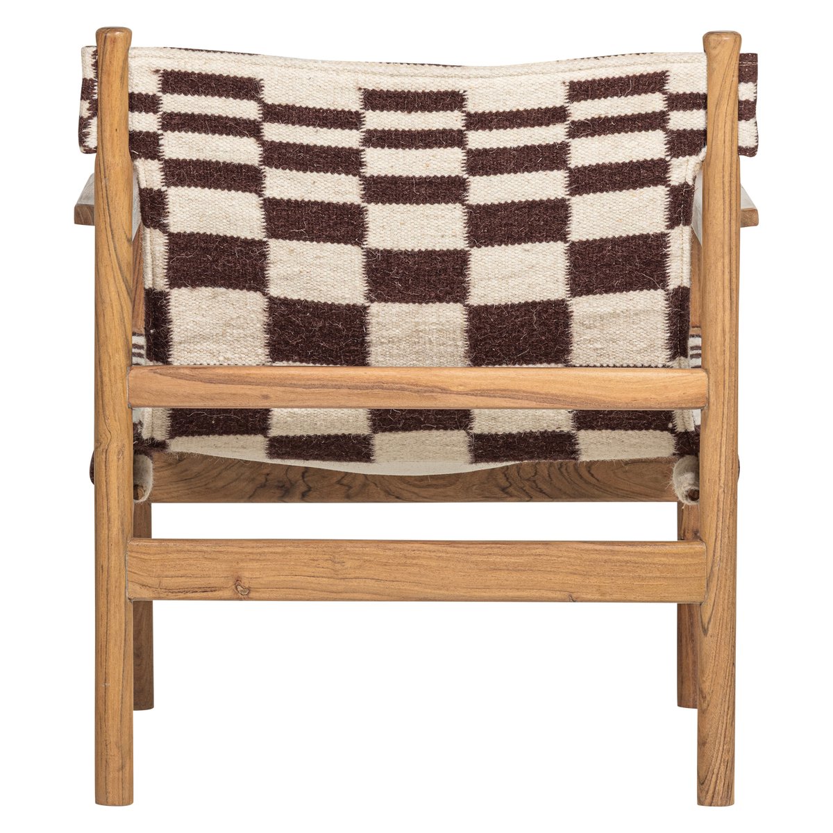 Fauteuil en bois d'acacia ZANO naturel, WOOOD