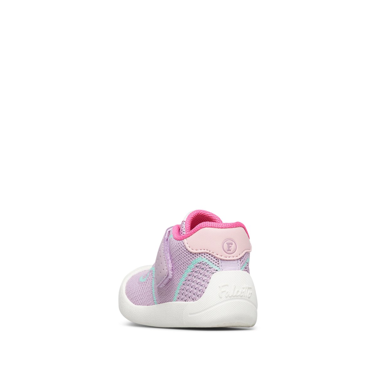 Sneakers en simili cuir et tissu FREE 2 VL. lilas-, FALCOTTO