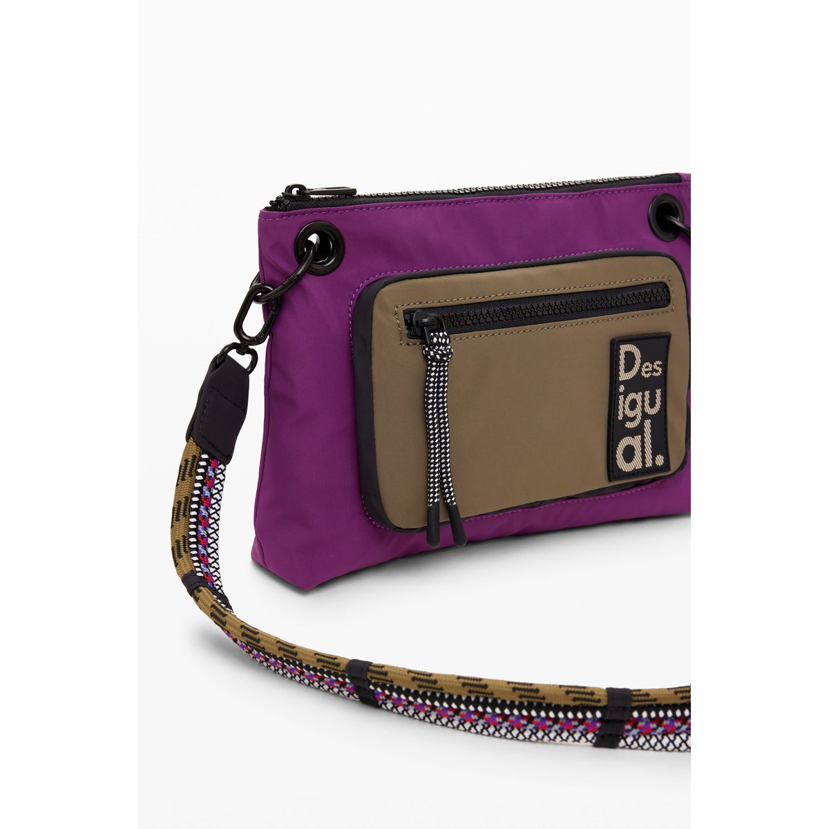 Grand sac à dos Voyager multiposition noir, DESIGUAL