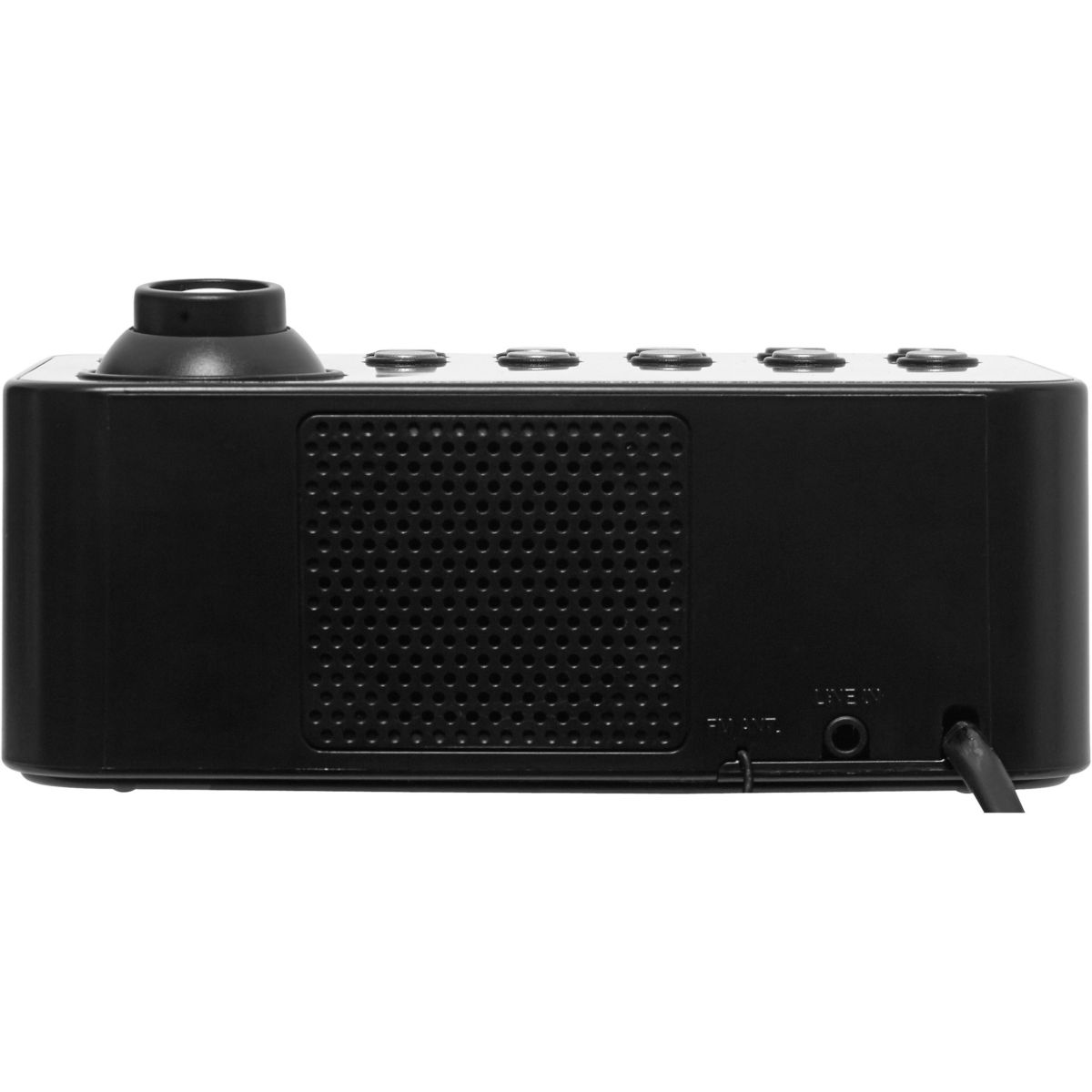 Radio réveil M-178 P Noir couleur unique, MUSE