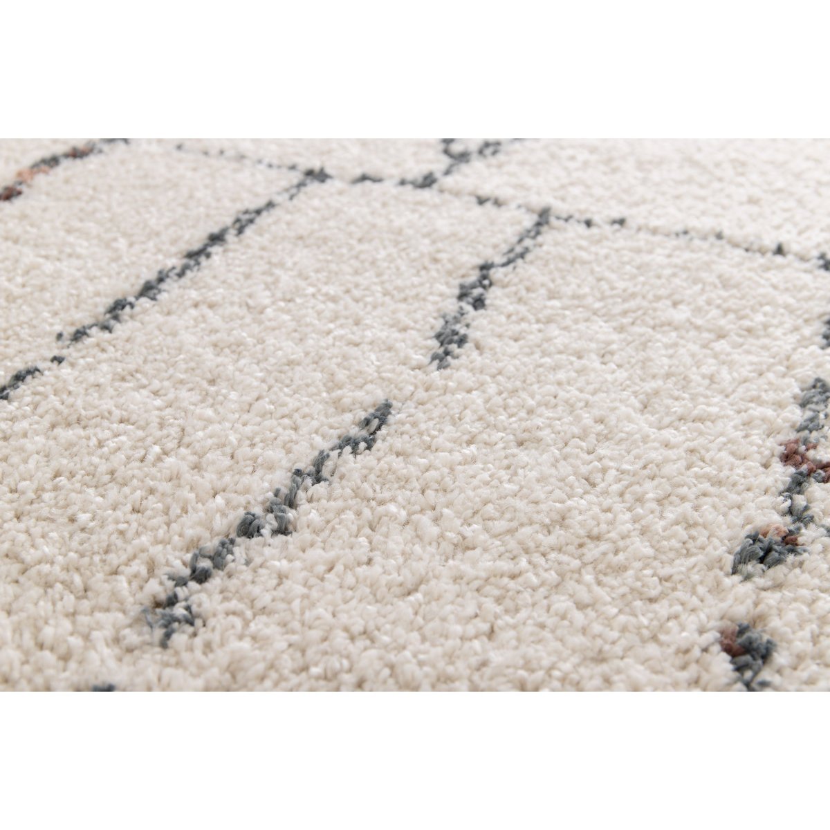 Tapis poils longs style , SKYLA couleur unique, BOBOCHIC