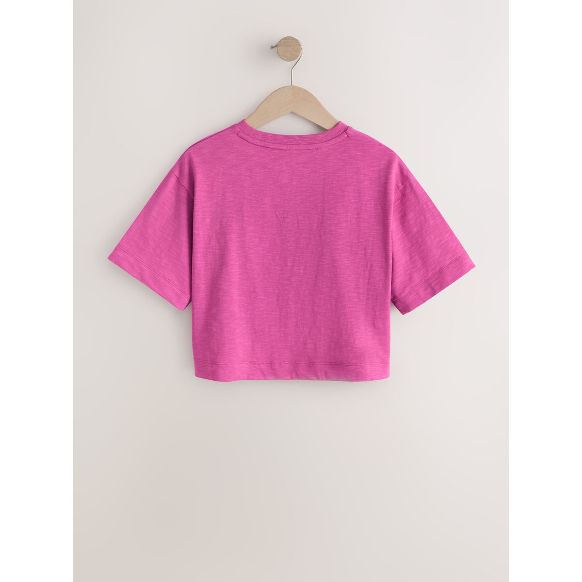 T-shirt droit oversize brodé toucan violet, NEXT