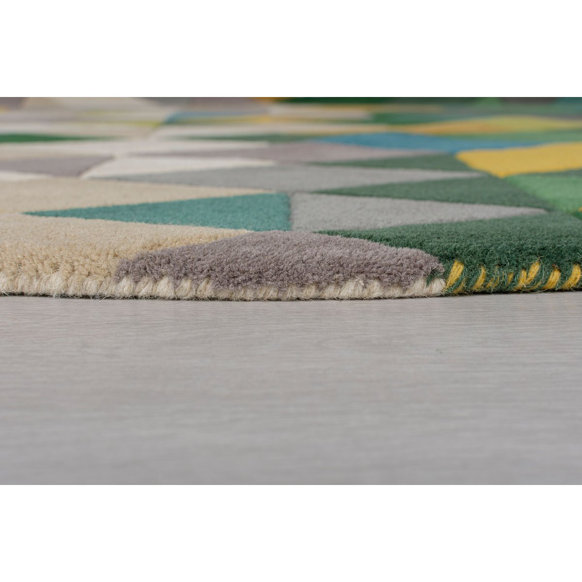 Tapis en laine rond PRISM multicolore, FLAIR RUGS