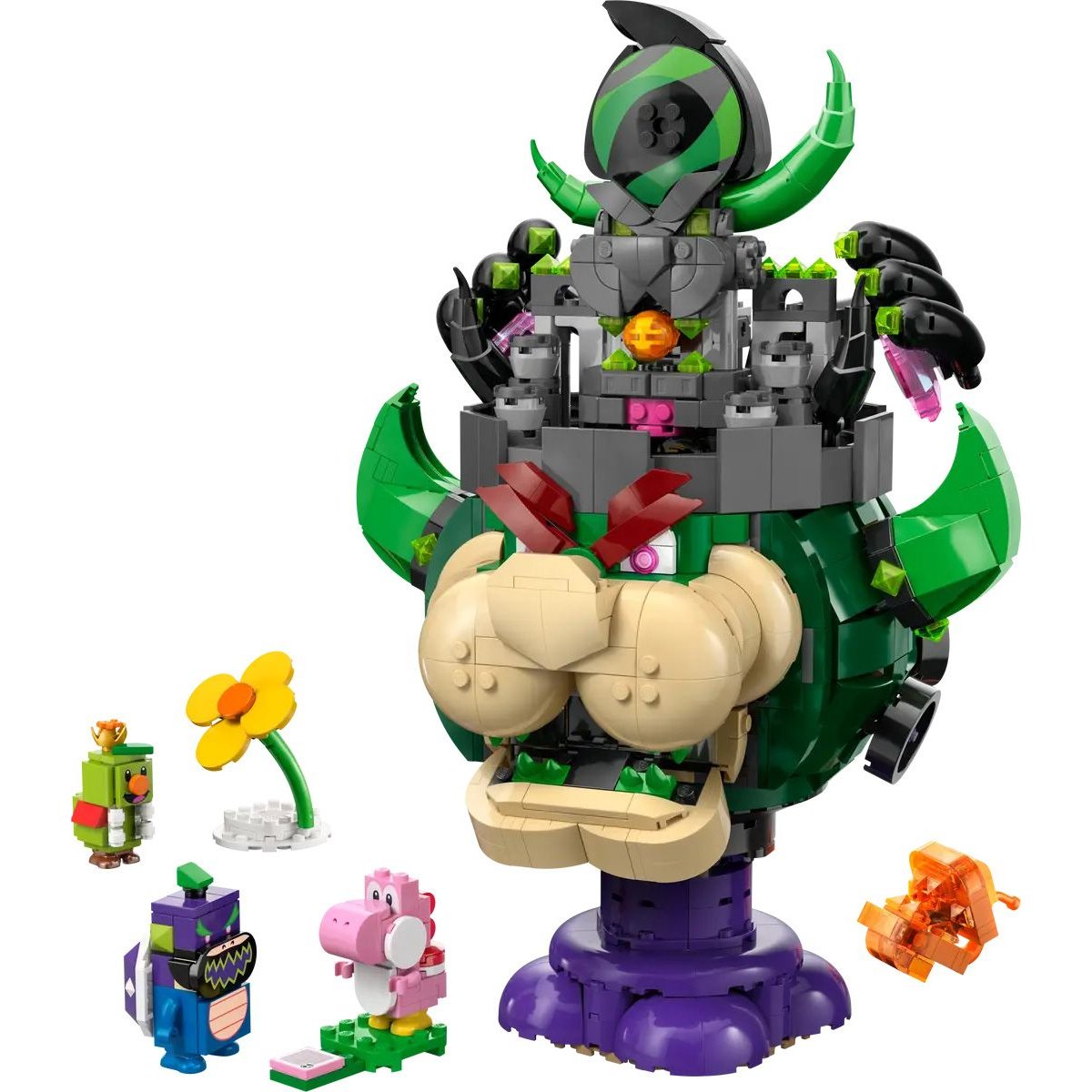 LEGO Super Mario - Set Fort Bowser et Prince Florian - 72042 couleur unique, LEGO