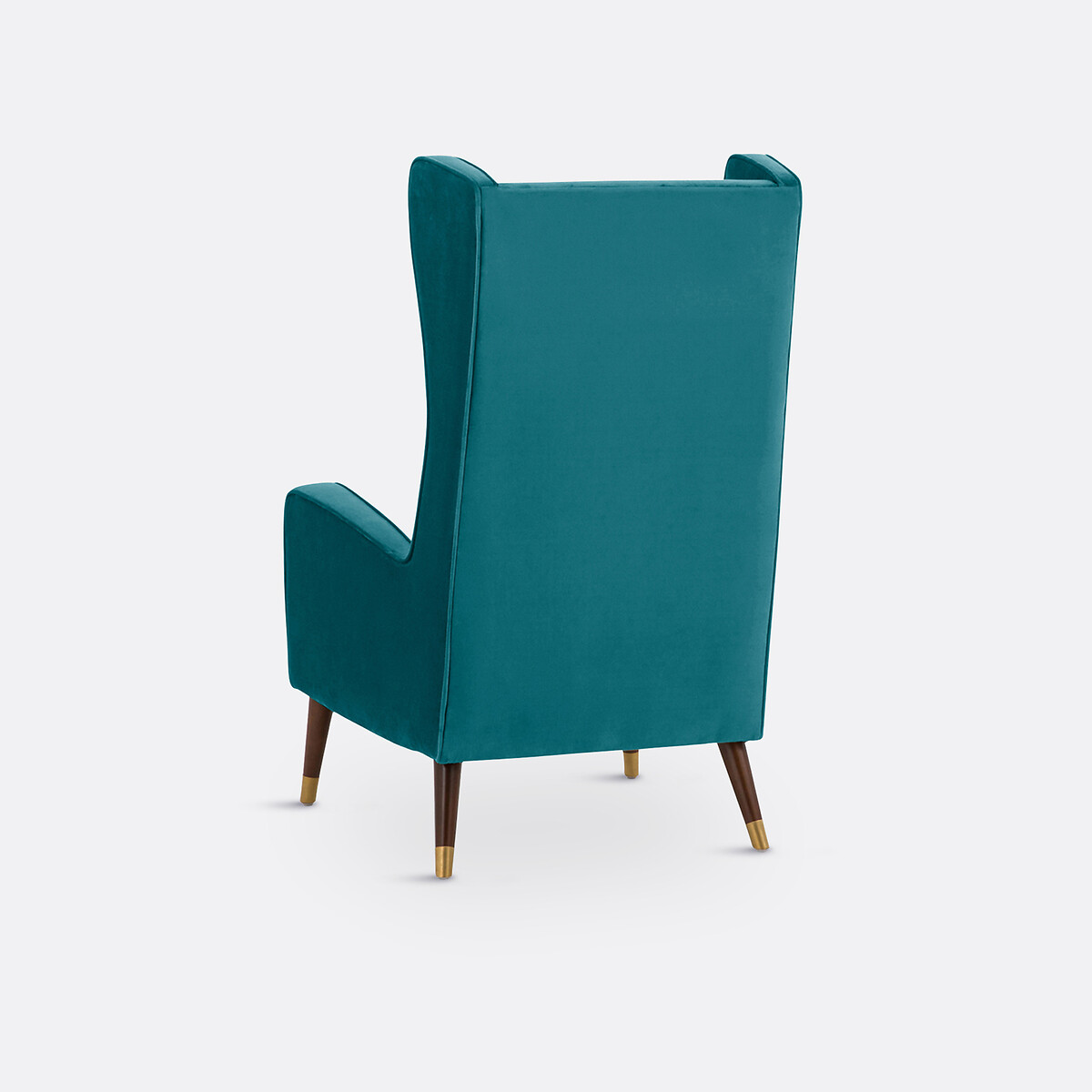 Fauteuil XXL, en velours, (Y) bleu canard, LA REDOUTE INTERIEURS