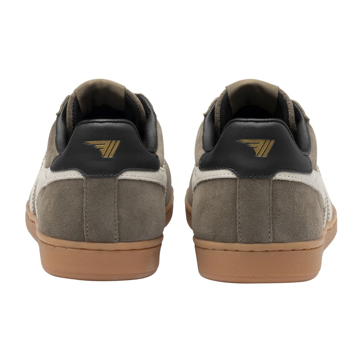 Baskets en cuir marron, GOLA