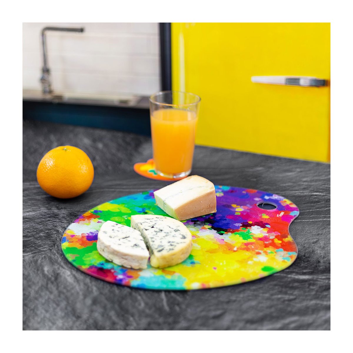 Planche en verre  Chef d'œuvre palette, PYLONES