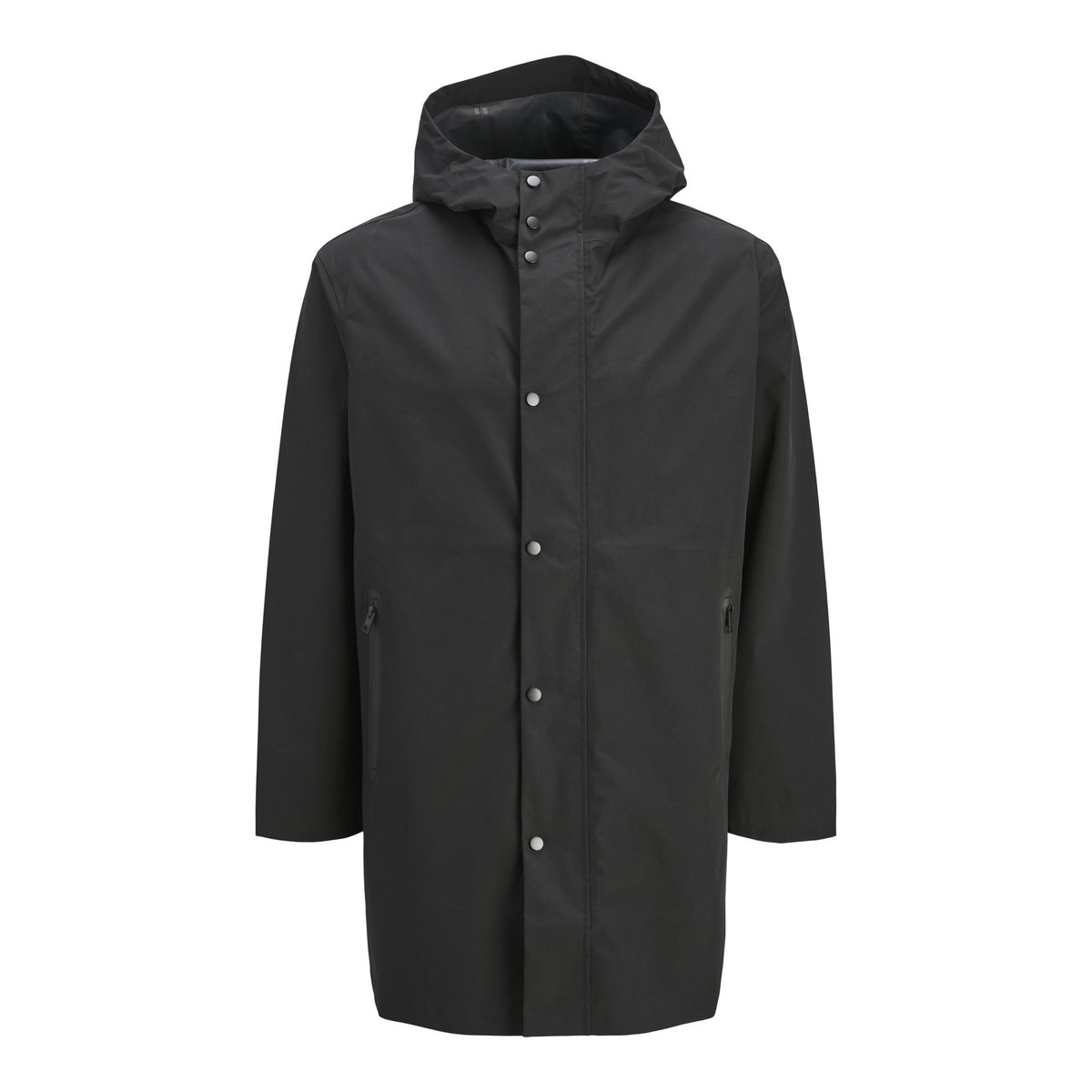 Parka à capuche noir, JACK & JONES