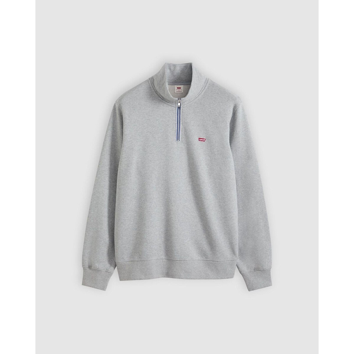 Sweat demi-zippé gris chiné, LEVI'S