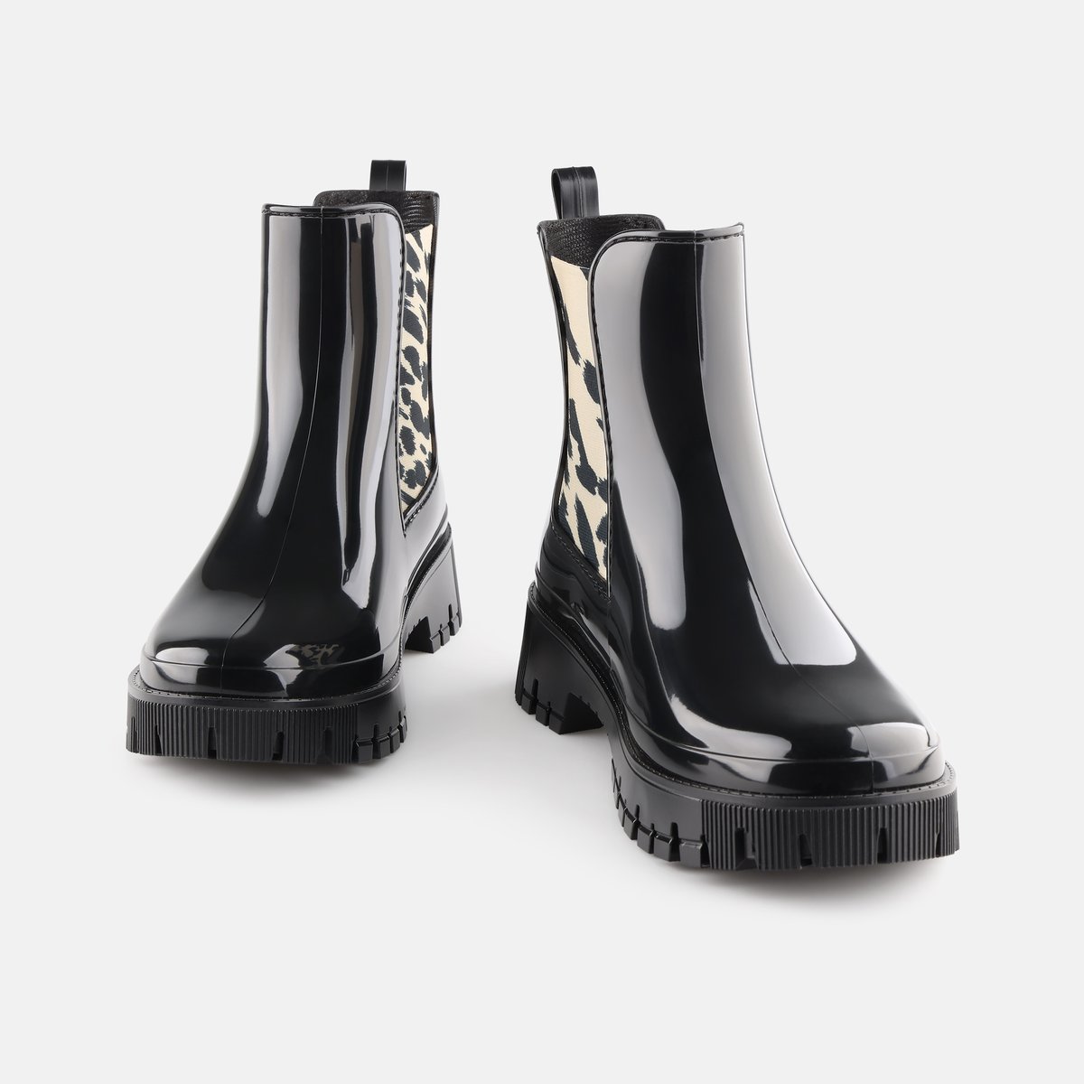 Boots de pluie vegan MAKIRA noire, LEMON JELLY
