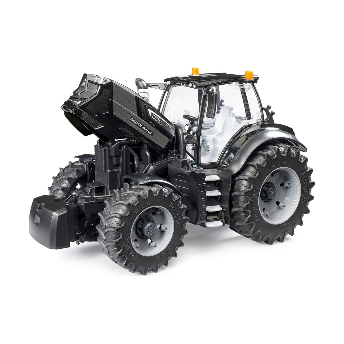 Tracteur DEUTZ-FAHR 8280 TTV Warrior noir, BRUDER